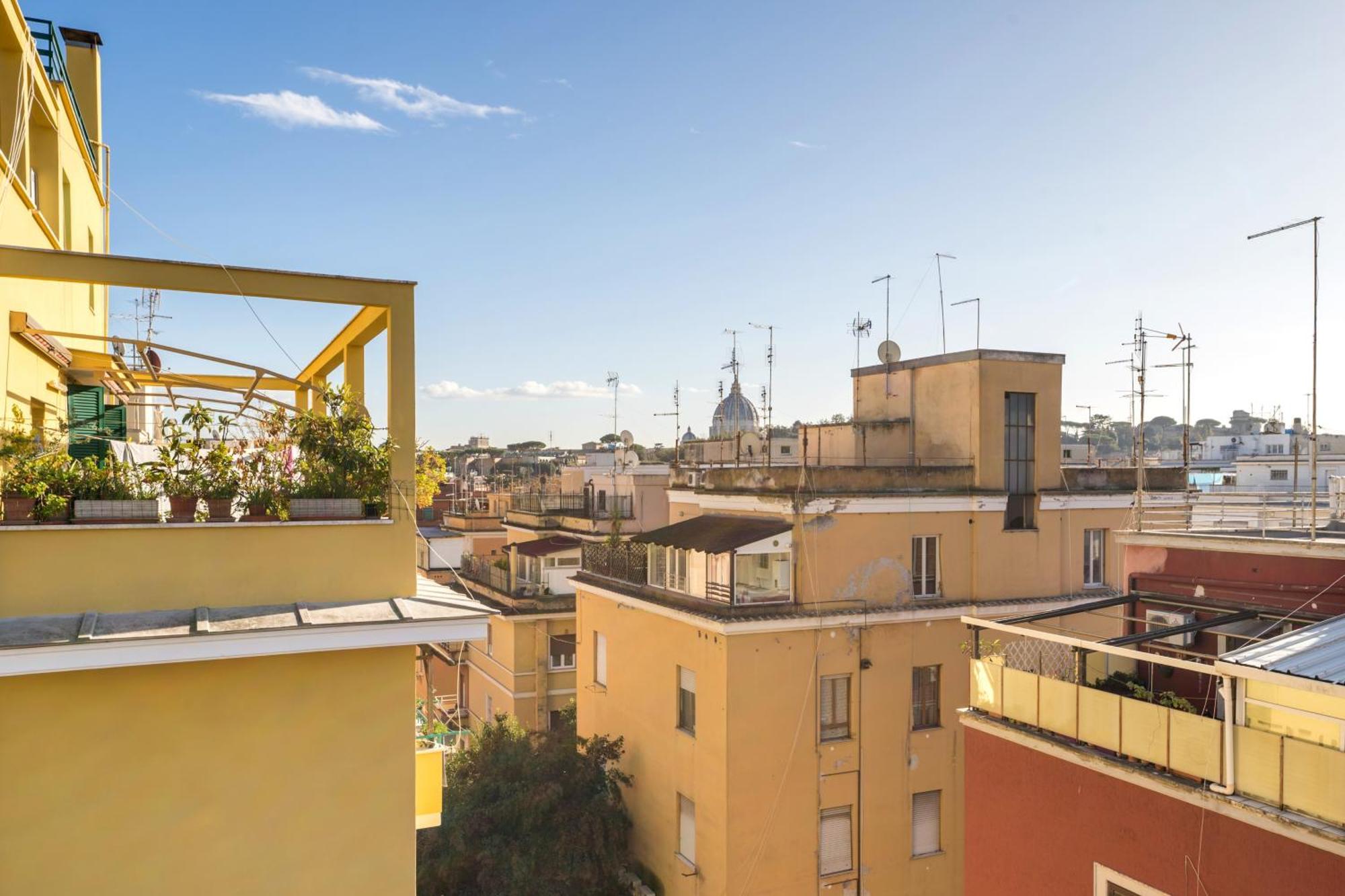 Apartamento Welcome Dhome - Cozy Penthouse With St. Peter View Roma